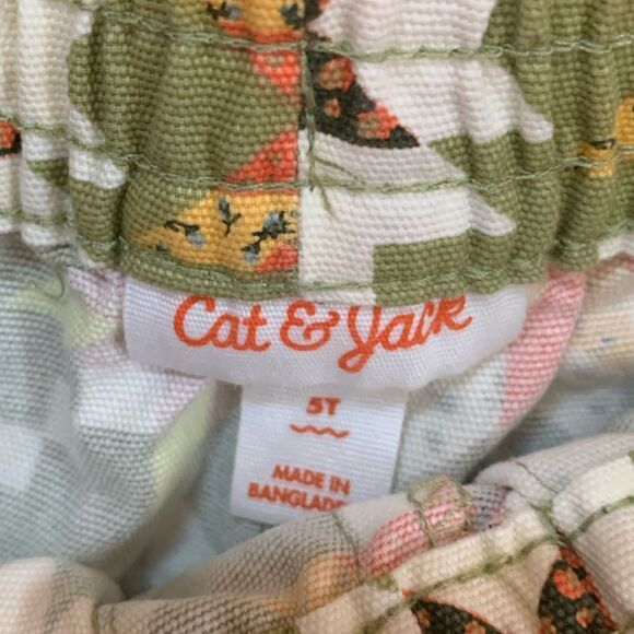 Cat & Jack 5T shorts green - Picture 3 of 4